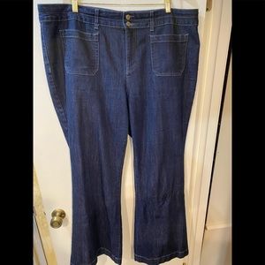 Style & Co denim jeans with flare legs